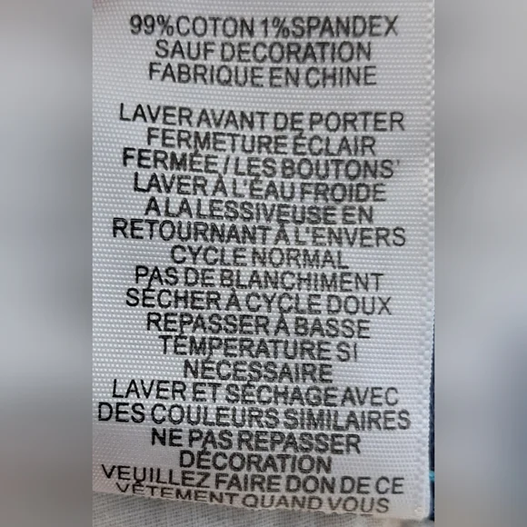 Levi's Skinny Adjustable Waist Stretch Denim Jeans Kids Girls Sz 12 NWT - Picture 10 of 10